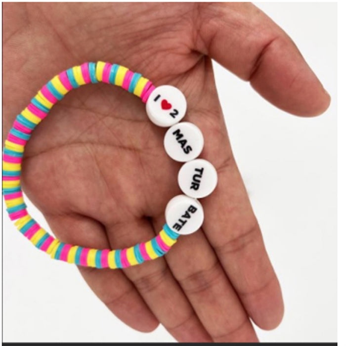 DUO DE BRACELETS ROMP - I LOVE 2 MASTURBATE