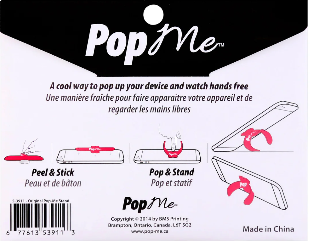 SUPPORT TÉLÉPHONE POP-ME