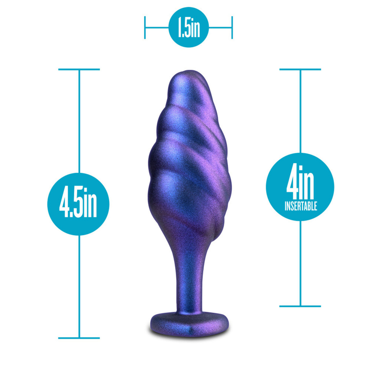 AAM - Bumped Bling Plug - Sapphire