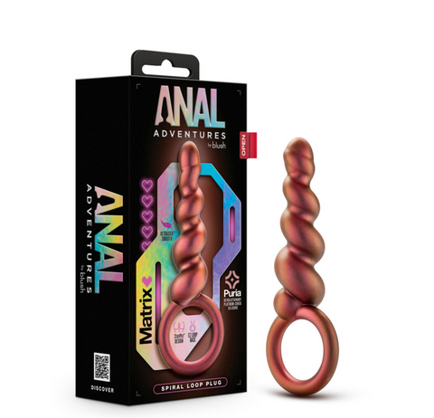 AAM - Spiral Loop Plug - Copper