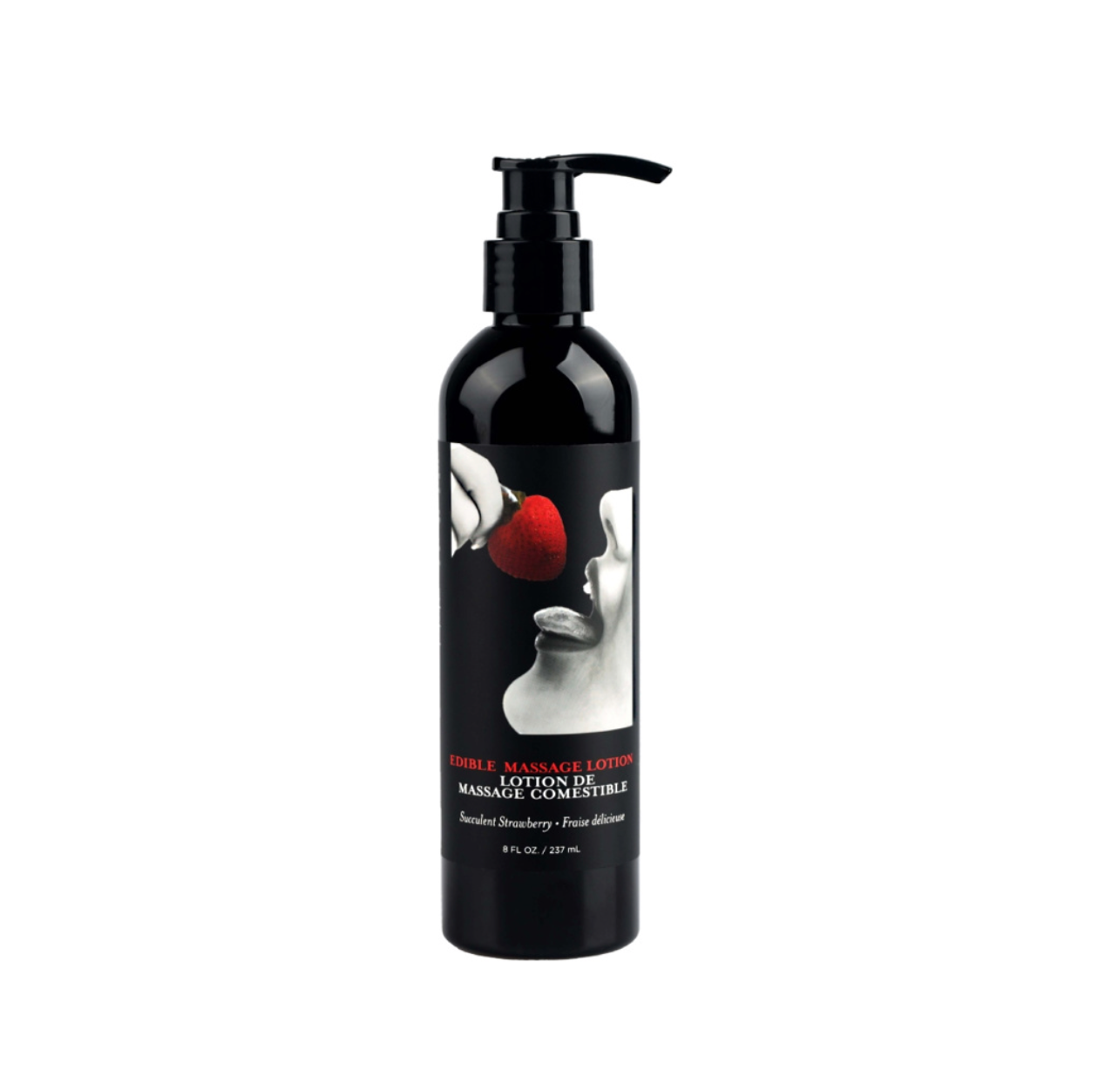 EDIBLE LOTION FRAISE 8 OZ - Earthly Body