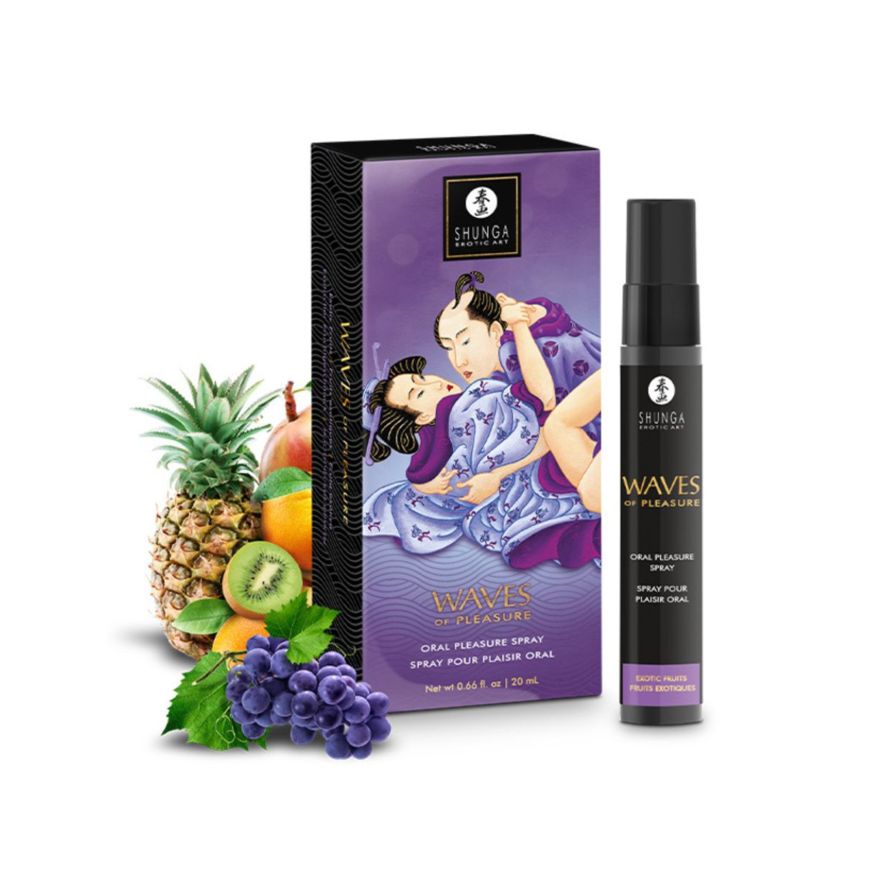 Shunga - Waves Spray Plaisir Oral - Fruits Exotiques