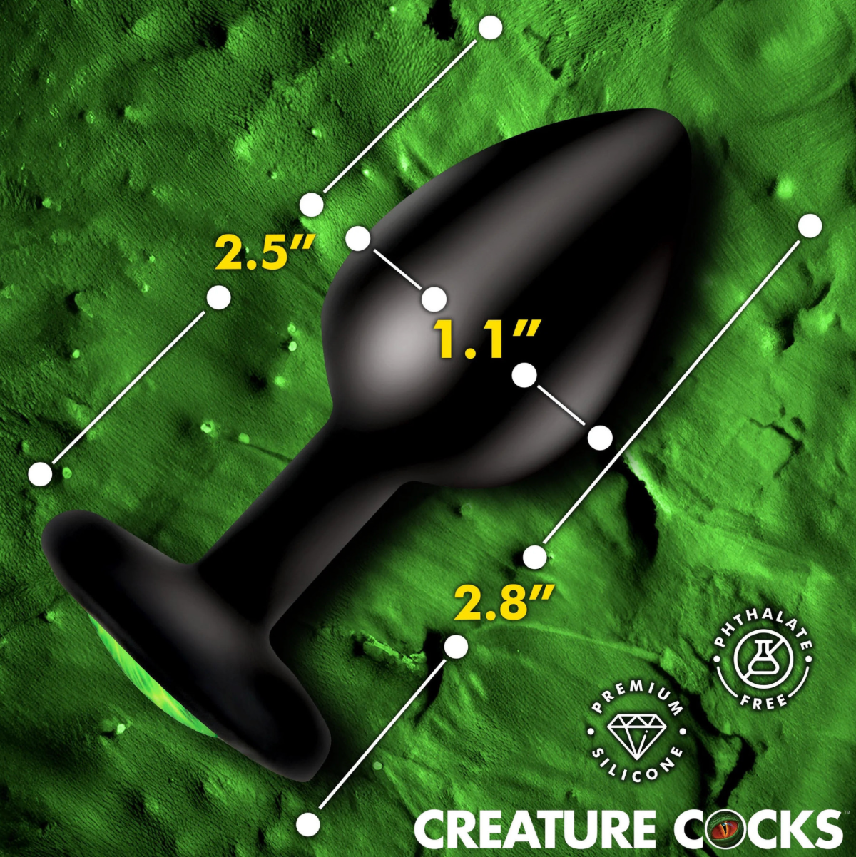 Creature Eye Butt Plug - Small - Creature Cocks