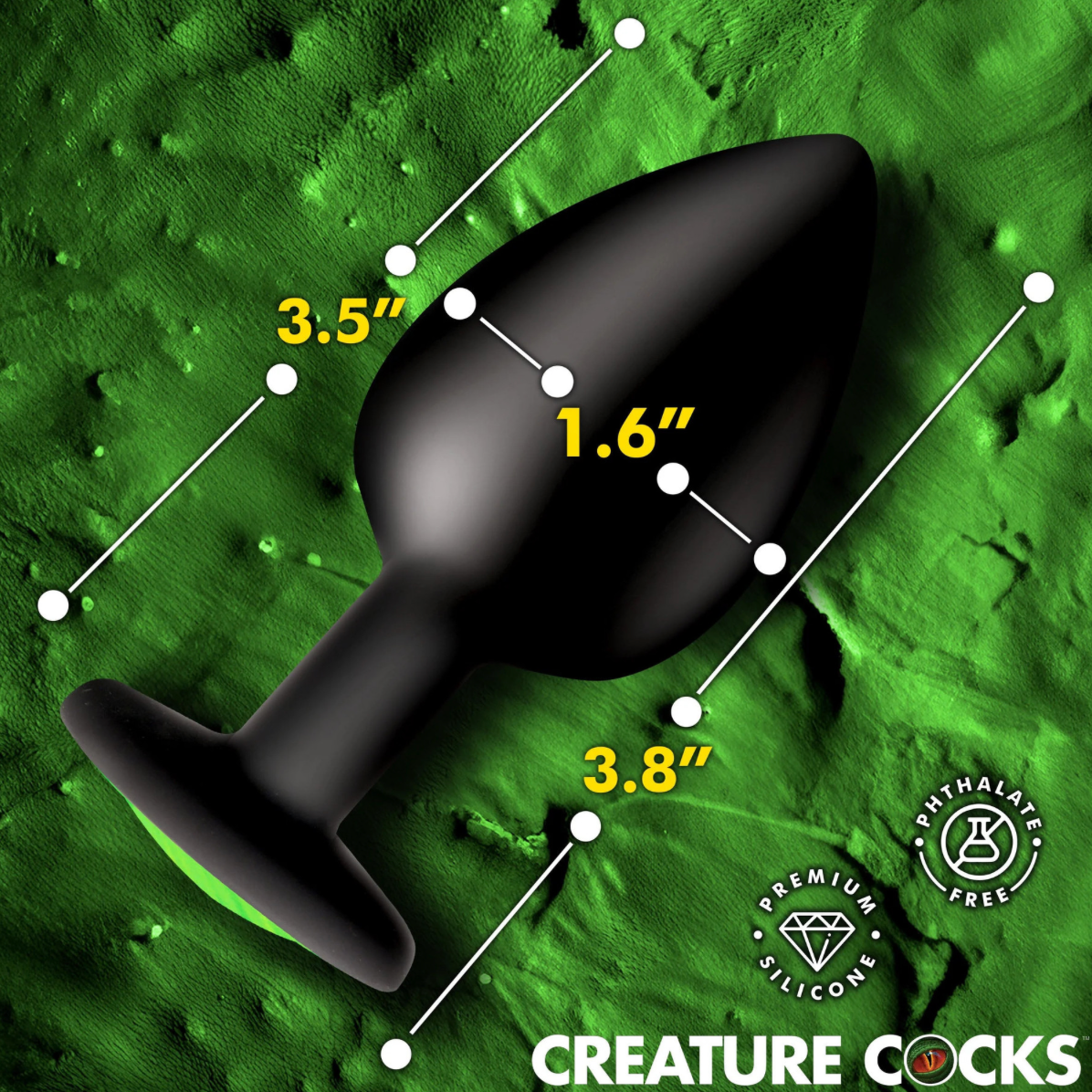 Creature Eye Butt Plug - Large - Creature Cocks