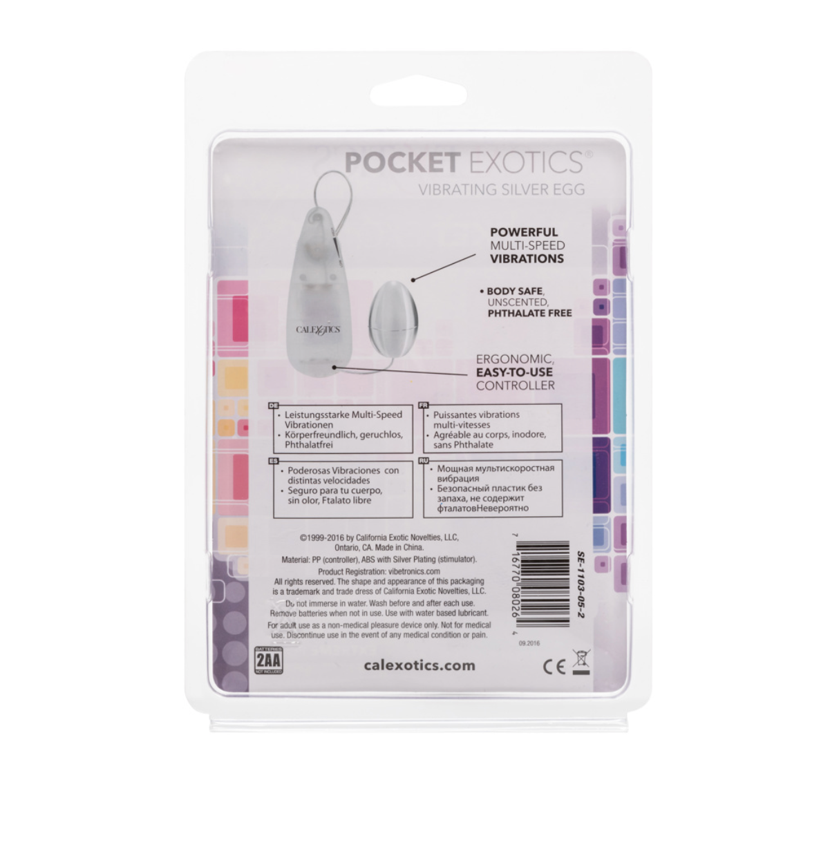 Pocket Exotics - Vibrating Egg