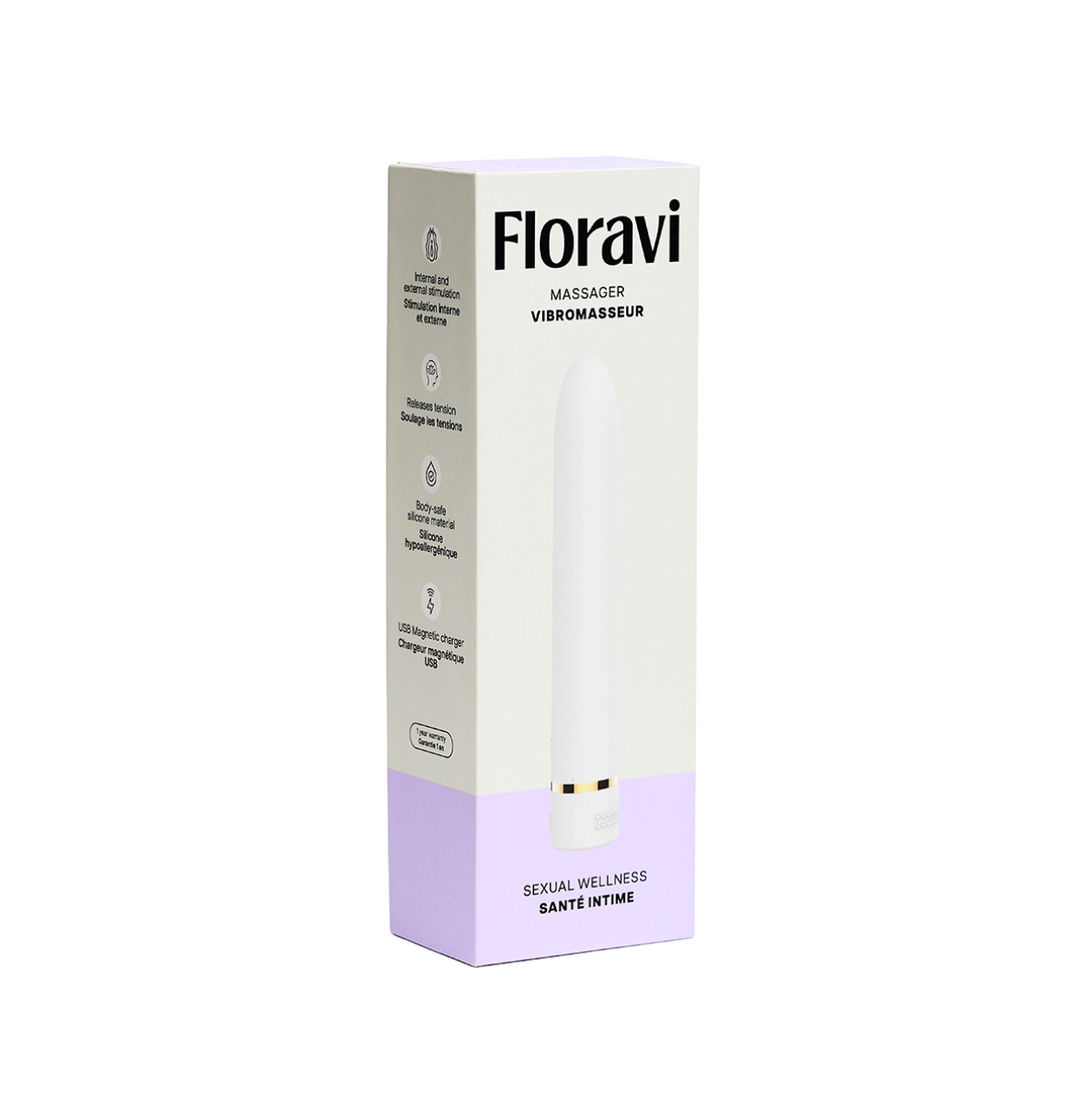 Floravi - Lila 2 – Vibrateur rechargeable