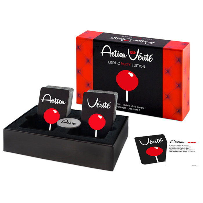 JEU ACTION OU VÉRITÉ - EROTIC PARTY EDITION