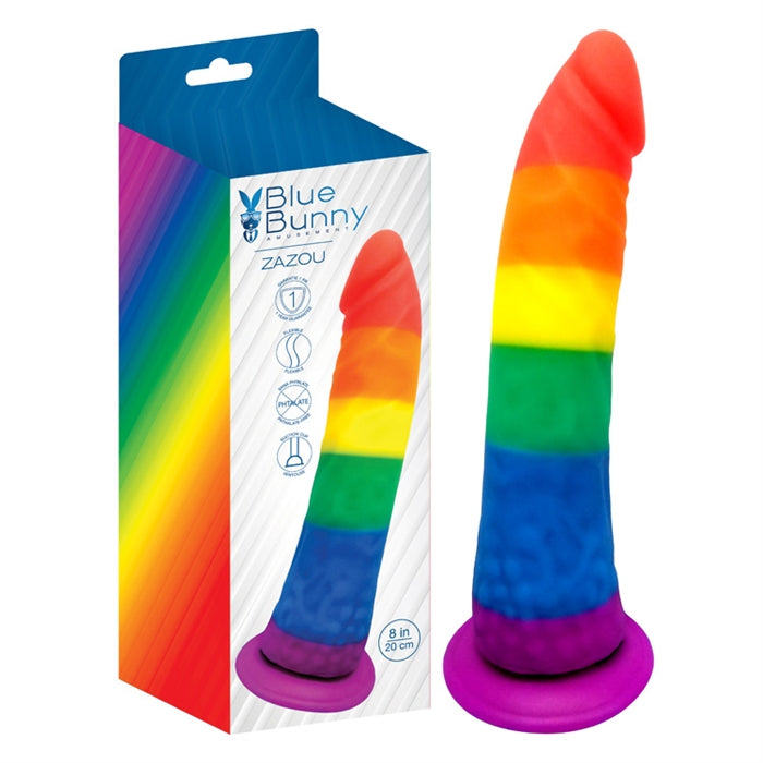 ZAZOU DILDO ARC-EN-CIEL