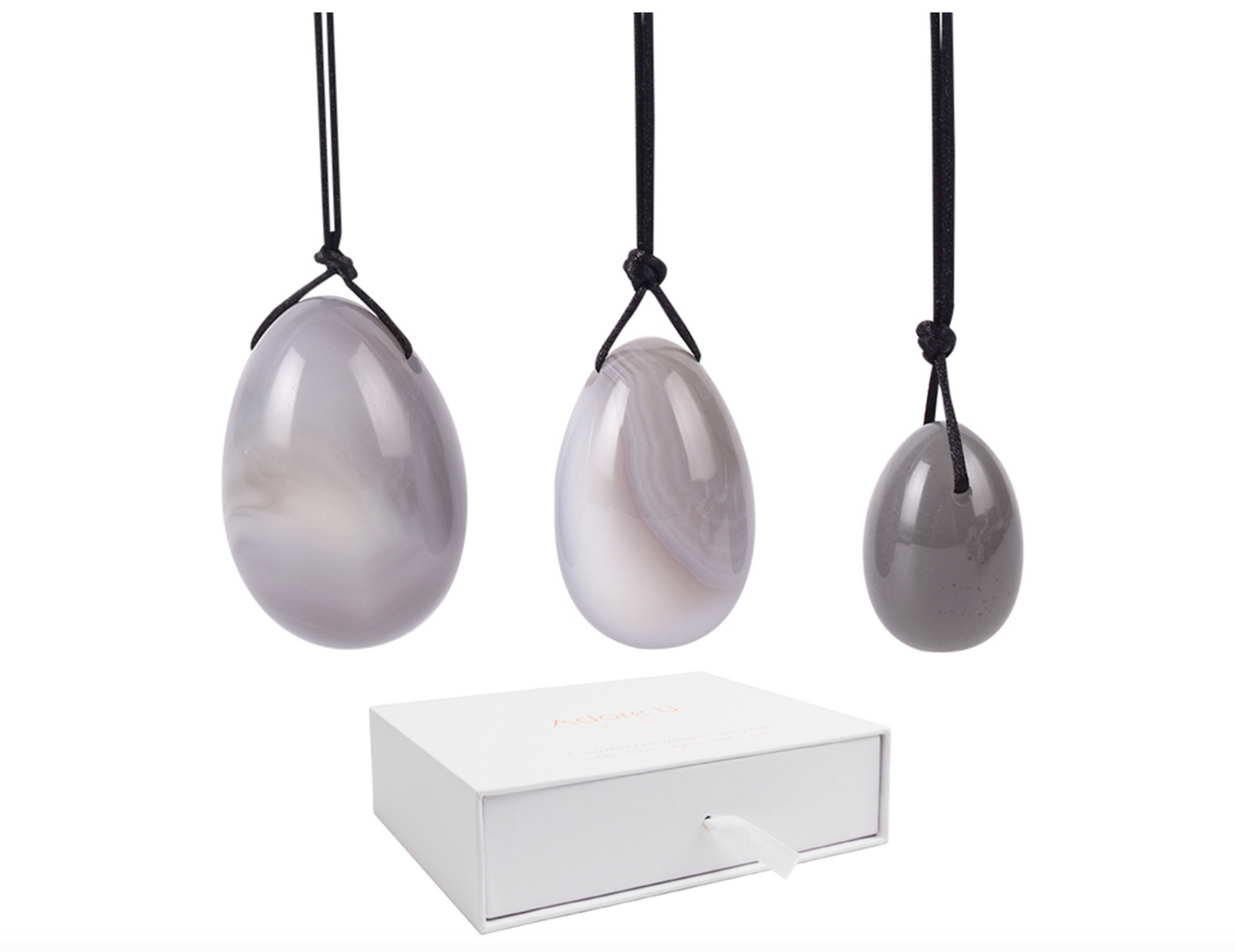 OEUFS DE YONI - ADORE U - JADE GRIS