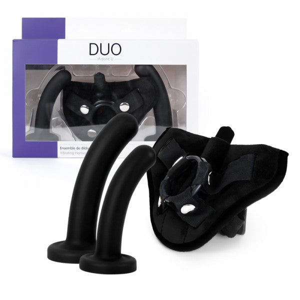 ENSEMBLE DE DILDOS, HARNAIS ET PETIT VIBRATEUR