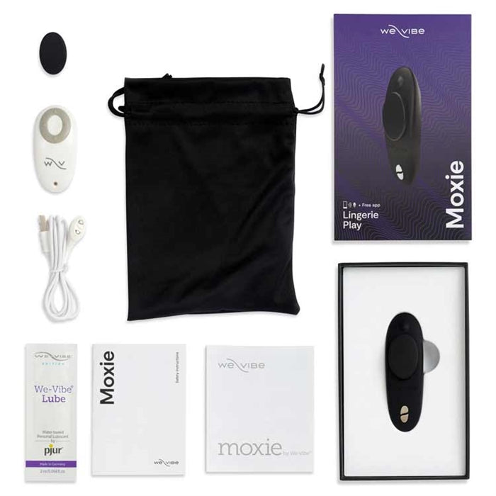 【はちぷり】we vive Moxie We-Vibe Tease Us Moxie + Moxie App Control Vibrator Set | Panty