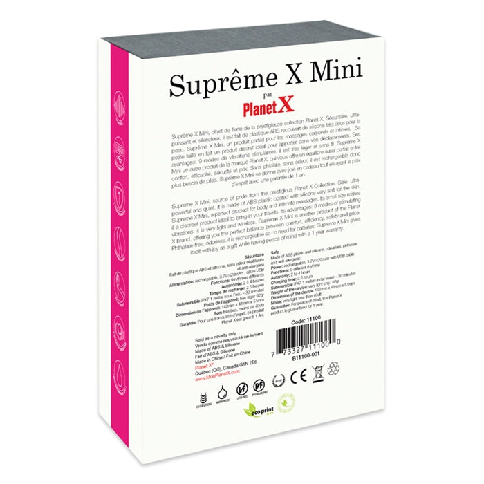 Suprême X Mini par PlanetX