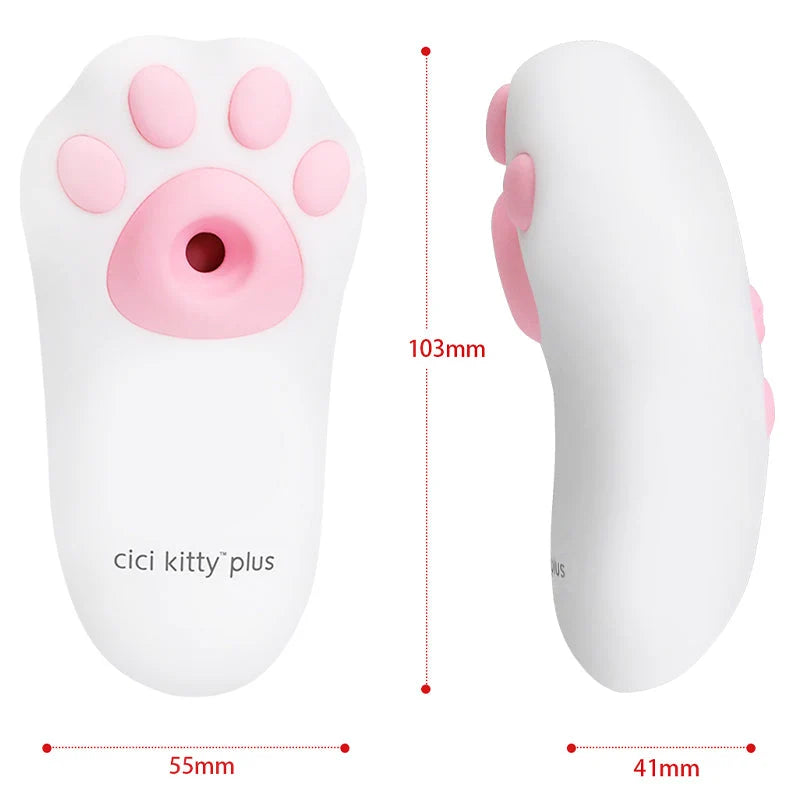 CiCi Kitty Plus- 2 In 1 Oral Sex and Vibrating - Otouch