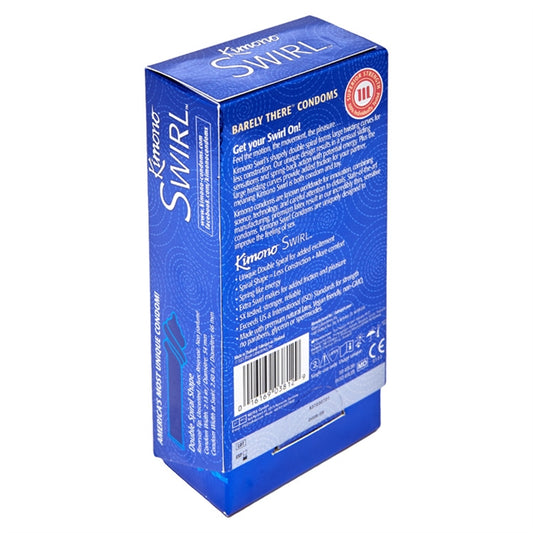 KIMONO SWIRL CONDOM PQT 12