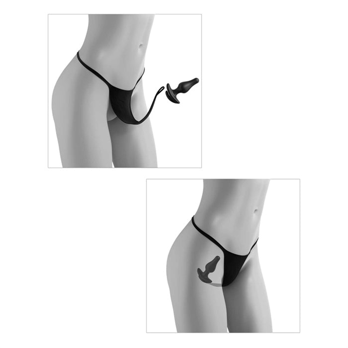 RABAIS - Crotchless Love Garter (XL-2XL)