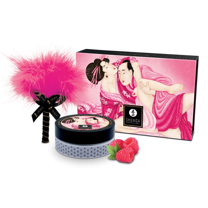 SHUNGA - Poudre de massage - Émotion de framboise