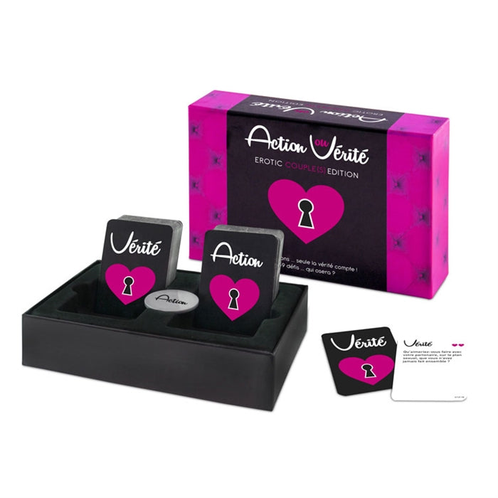 JEU - Action ou Vérité -  Erotic Couple Edition