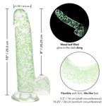 I Leaf Dick Glow-In-The-Dark Weed Leaf Dildo