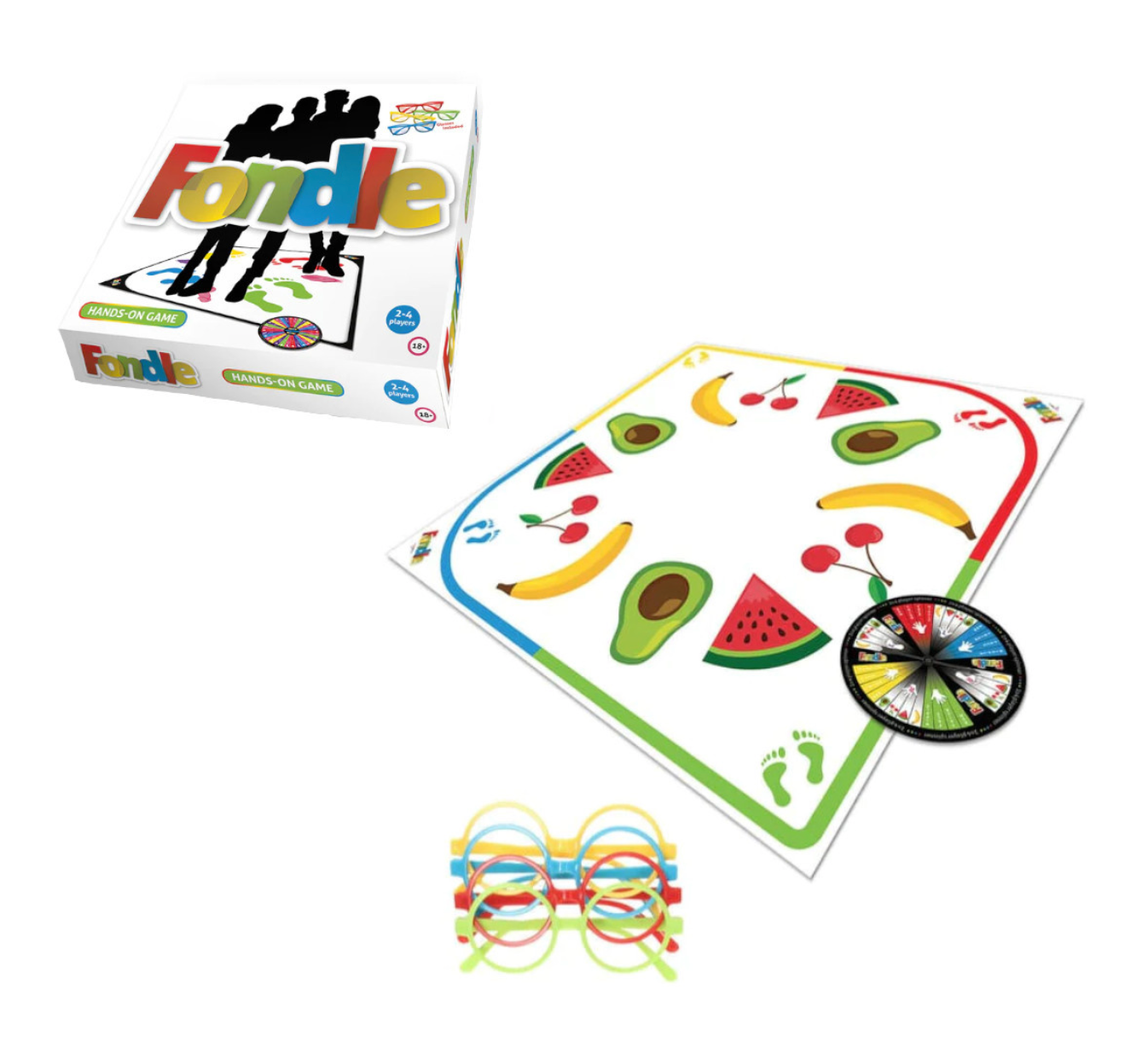 FONDLE BOARD GAME - TWISTER SEXY