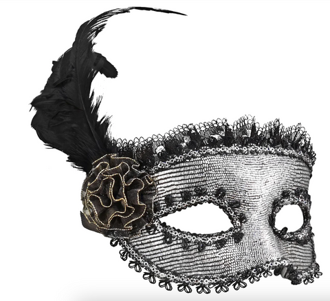 SECRETLY YOURS MASK SILVER