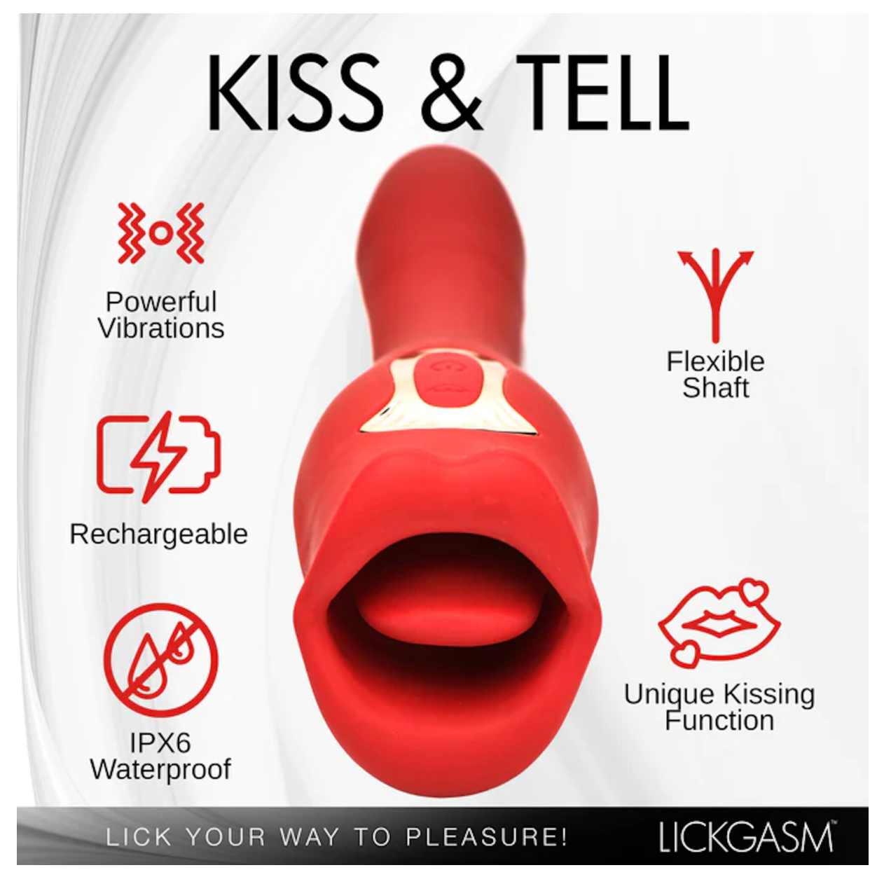 KISS AND TELL PRO - LICKGASM