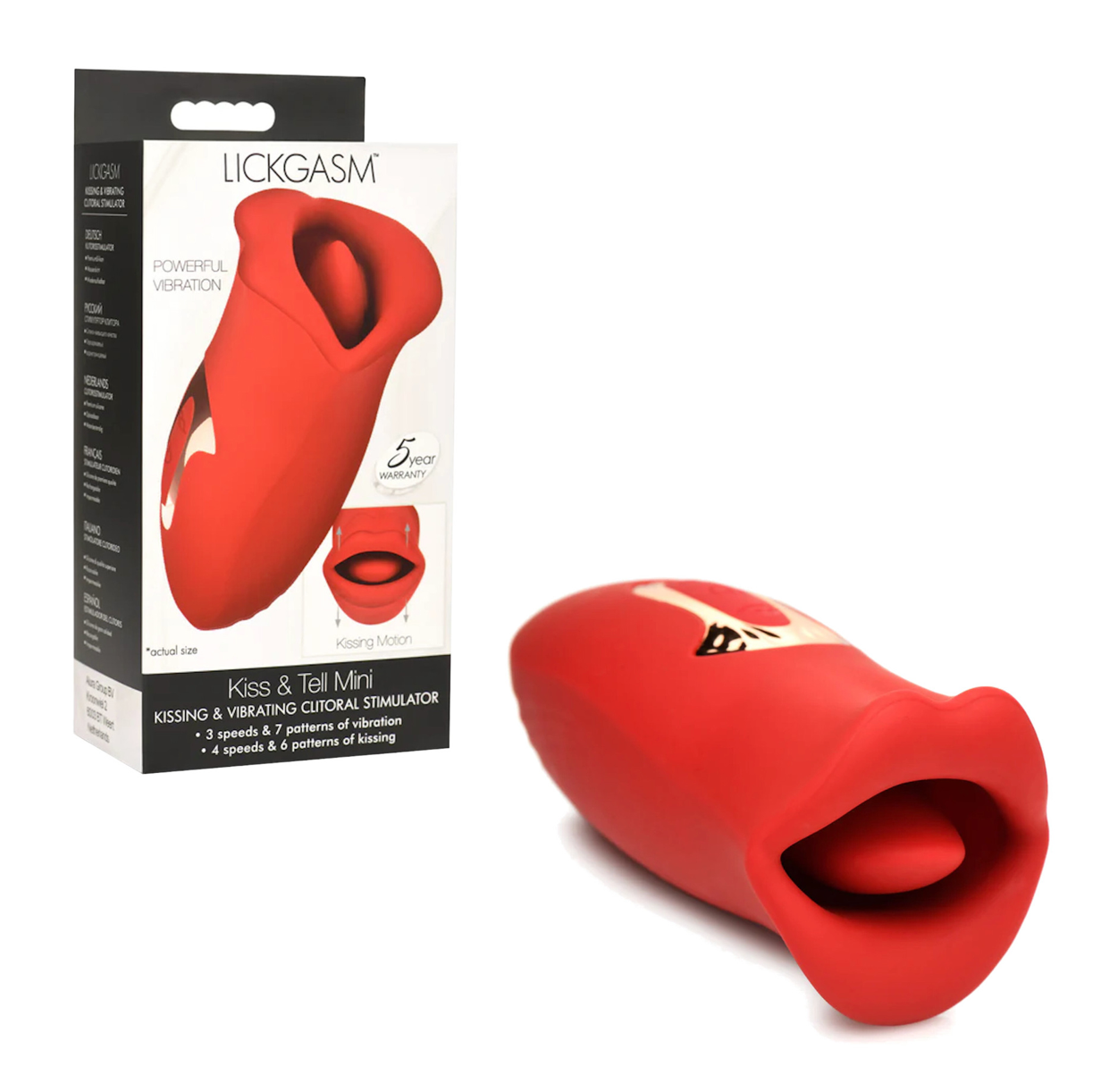 KISS AND TELL MINI - LICKGASM