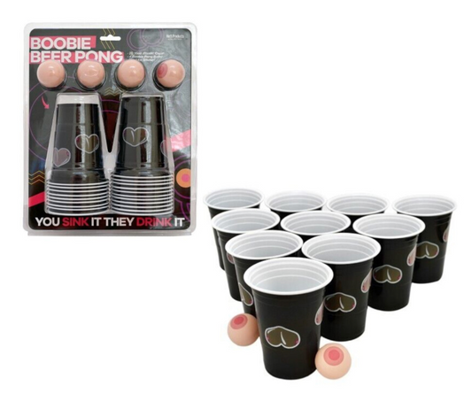 BOOBIE BEER PONG GAME