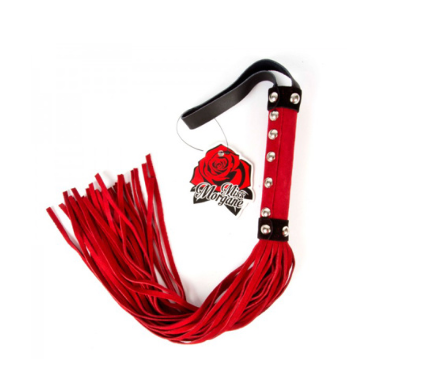 FOUET ROUGE MEDIUM - MISS MORGANE