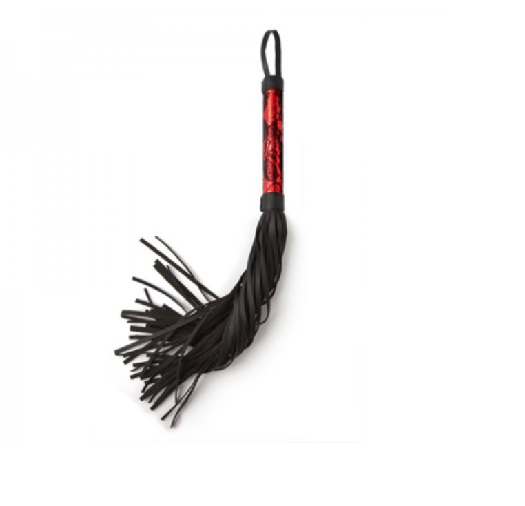 FOUET ROUGE DENTELLE MISS MORGANE