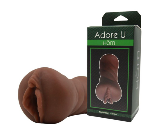 HOM VAGINA STROKER CHOCOLAT
