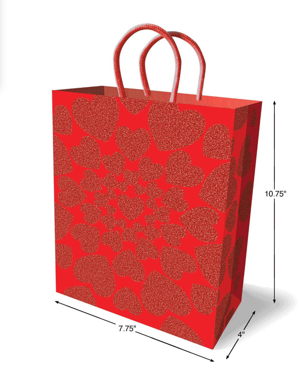 SAC CADEAU - COEUR SCINTILLANTS