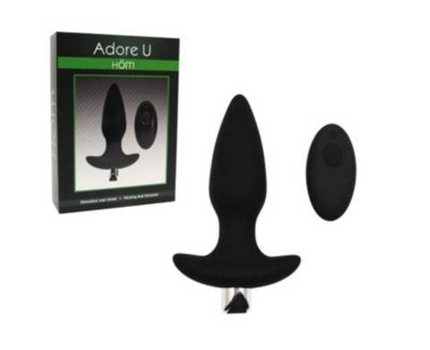 ADORE U HOM - Stimulateur Anal Avec Télécommande
