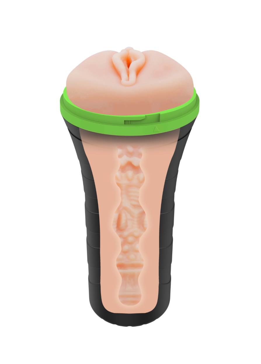HOM MASTURBATEUR CUP BEIGE CLITORIS LA0514-8