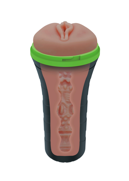 HOM MASTURBATEUR CUP BRUN CLITORIS LA0514-15