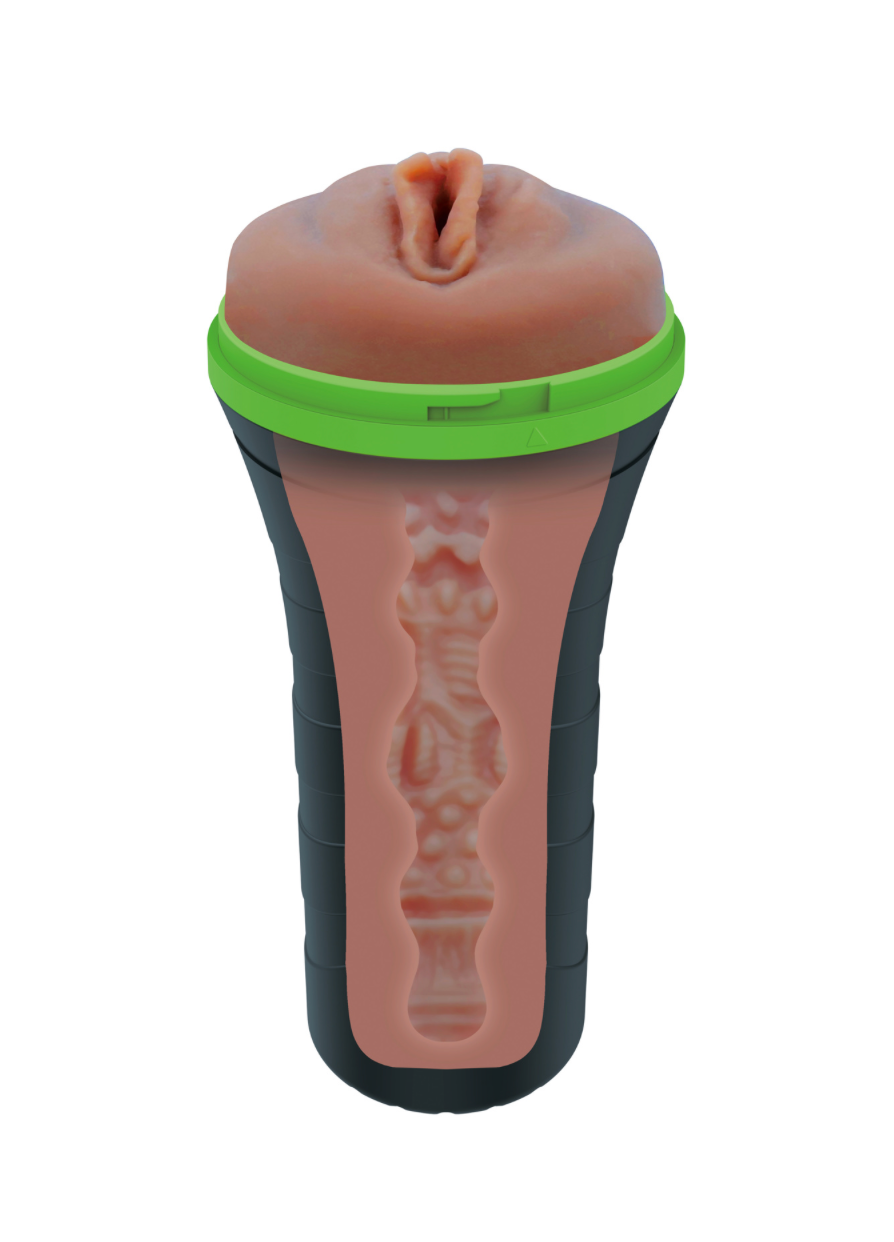 HOM MASTURBATEUR CUP BRUN LIPS LA0515-15