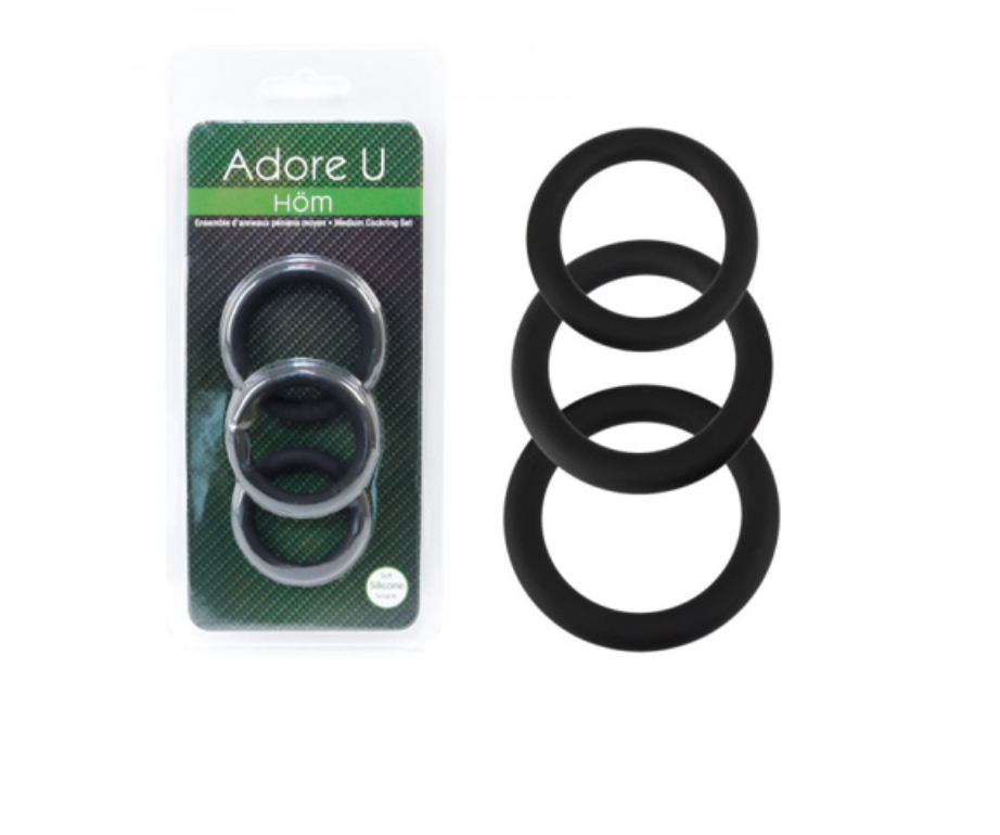 ADORE U HOM - ENSEMBLE ANNDEAUX PENIENS MOYEN NOIR