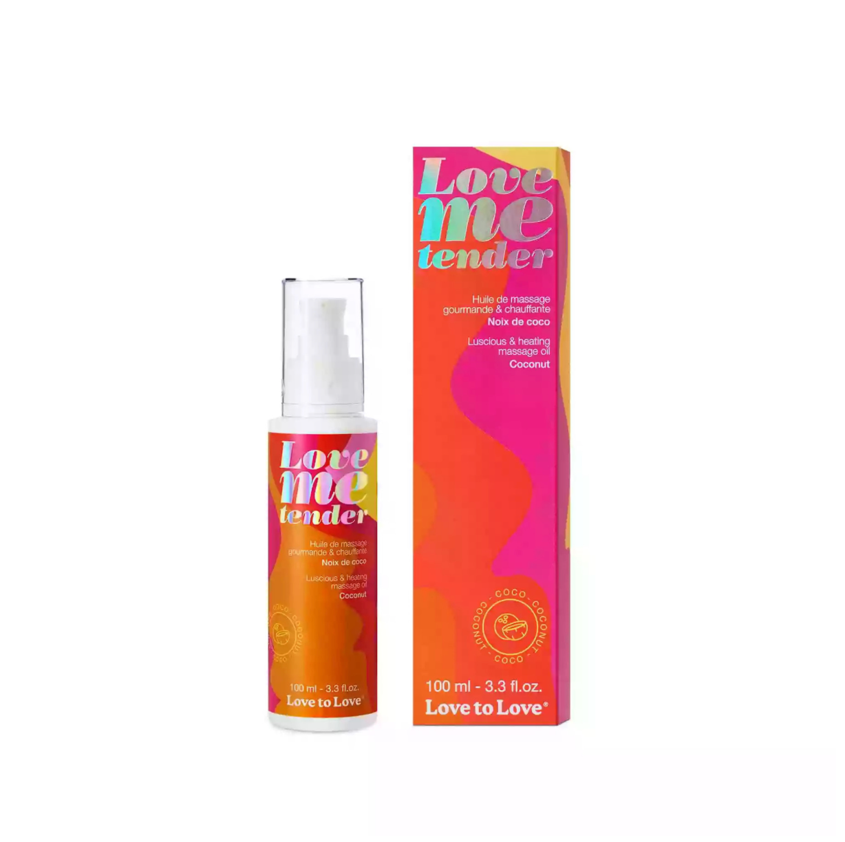 Love Me Tender - Huile de Massage - Noix de Coco