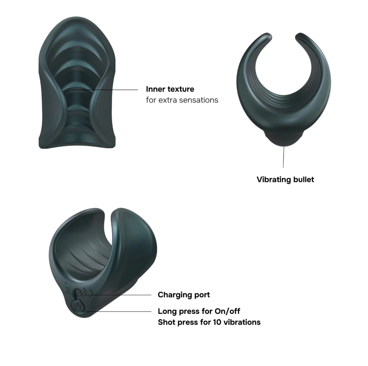 Man.Wand - Starter Masturbateur Vibrant