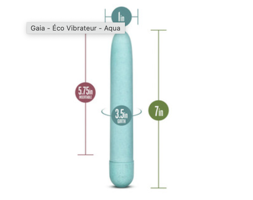 Gaia - Éco Vibrateur - Aqua