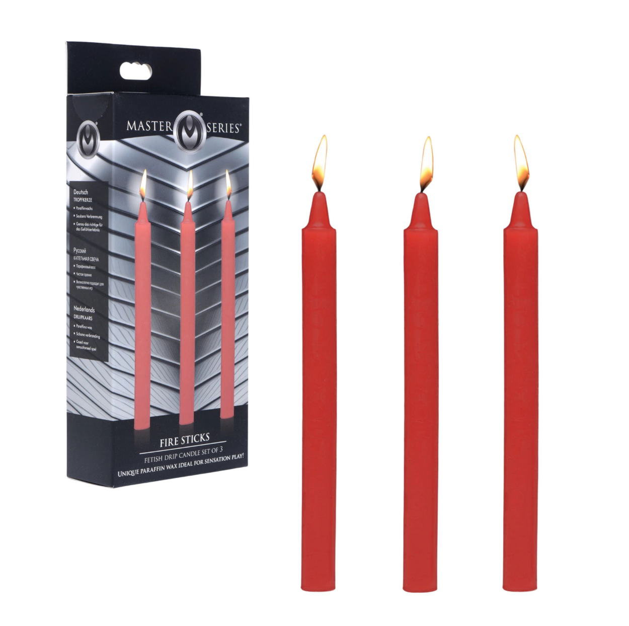 Master Series - Chandelles Rouge Set de 3