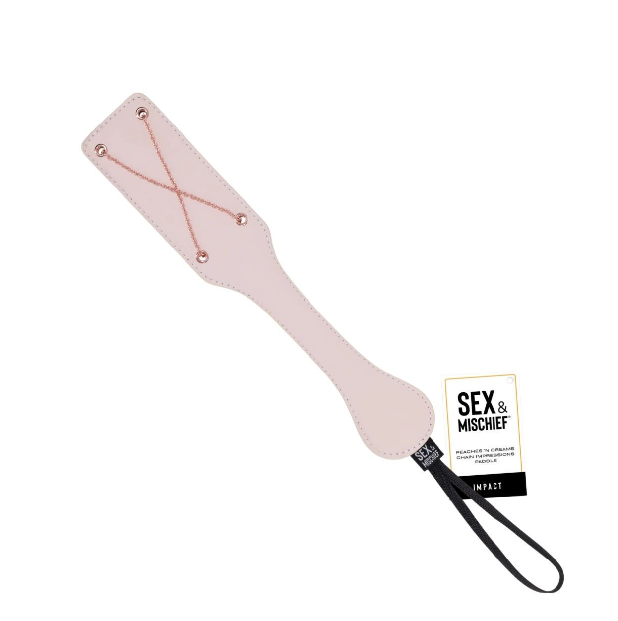 S&M - Peaches 'N Creame Chain Impressions Paddle