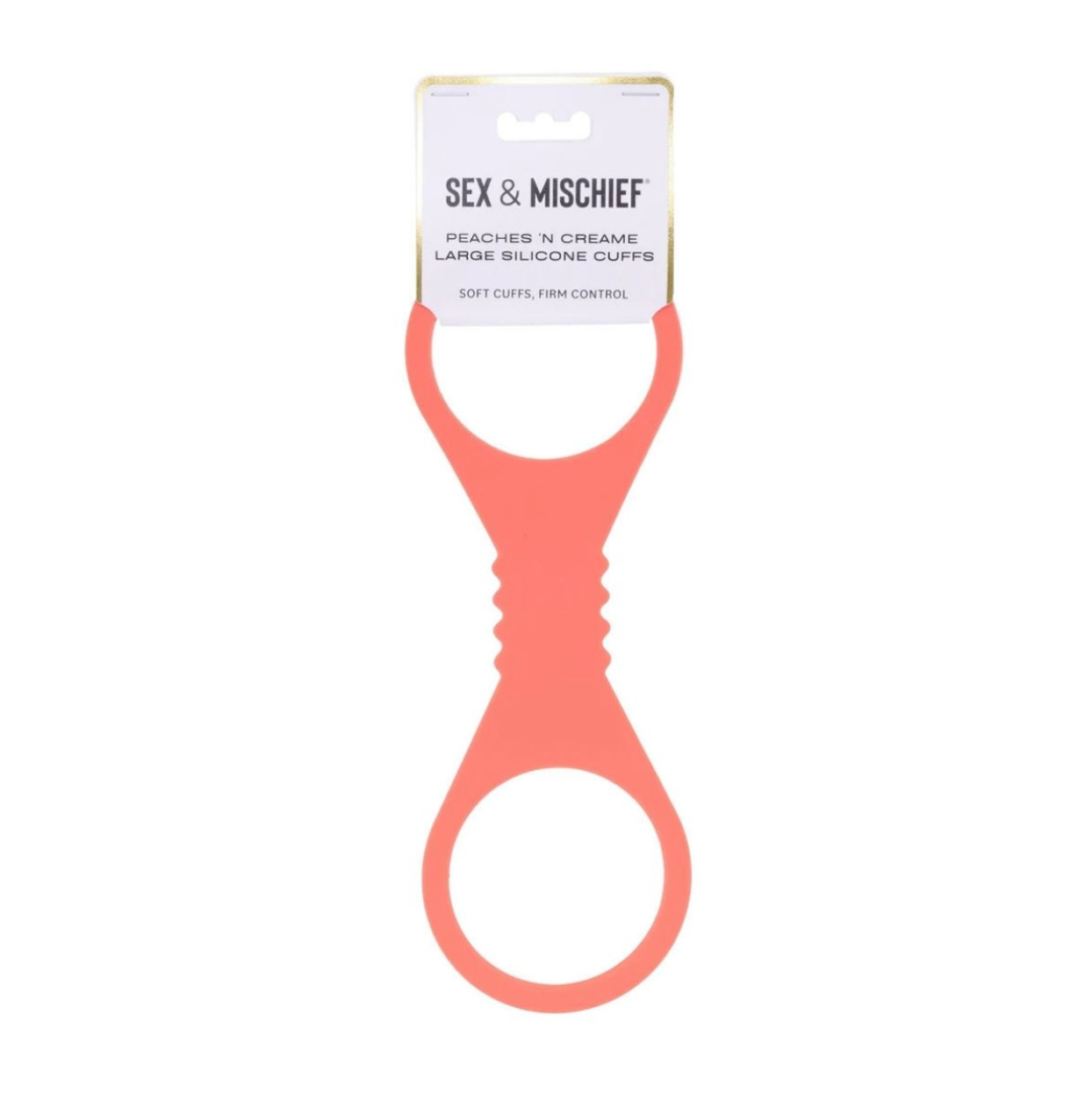 S&M - Peaches 'N Creame Large Silicone Cuffs