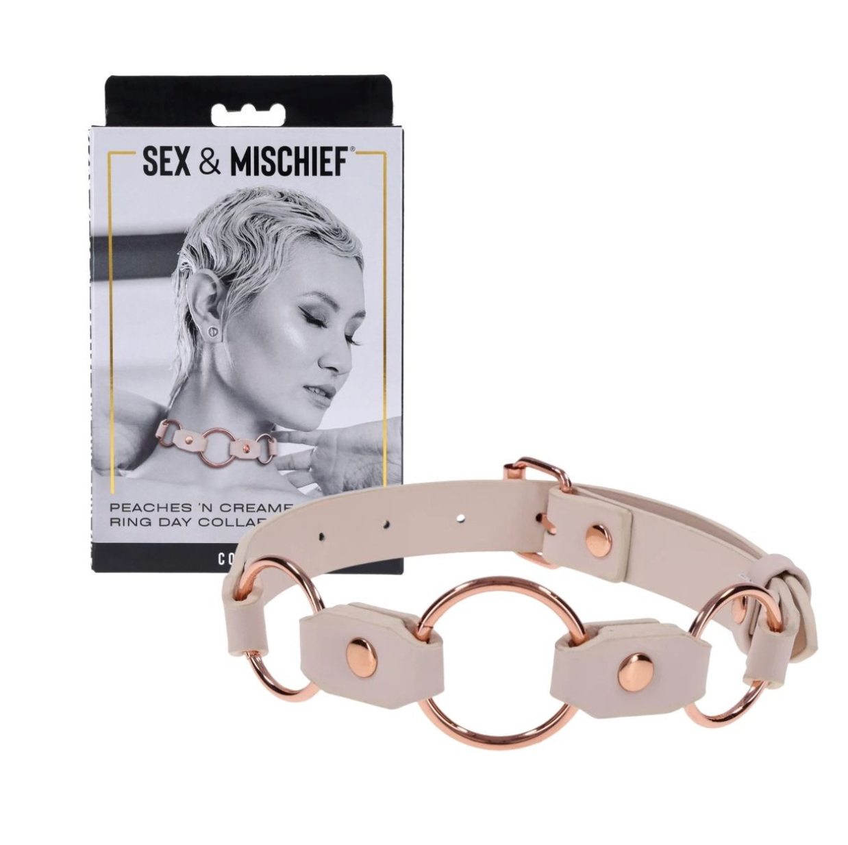 S&M - Peaches 'N Creame Ring Day Collar