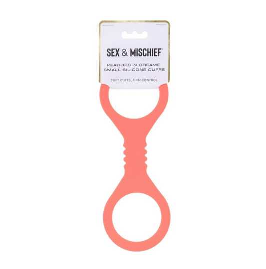 S&M - Peaches 'N Creame Small Silicone Cuffs