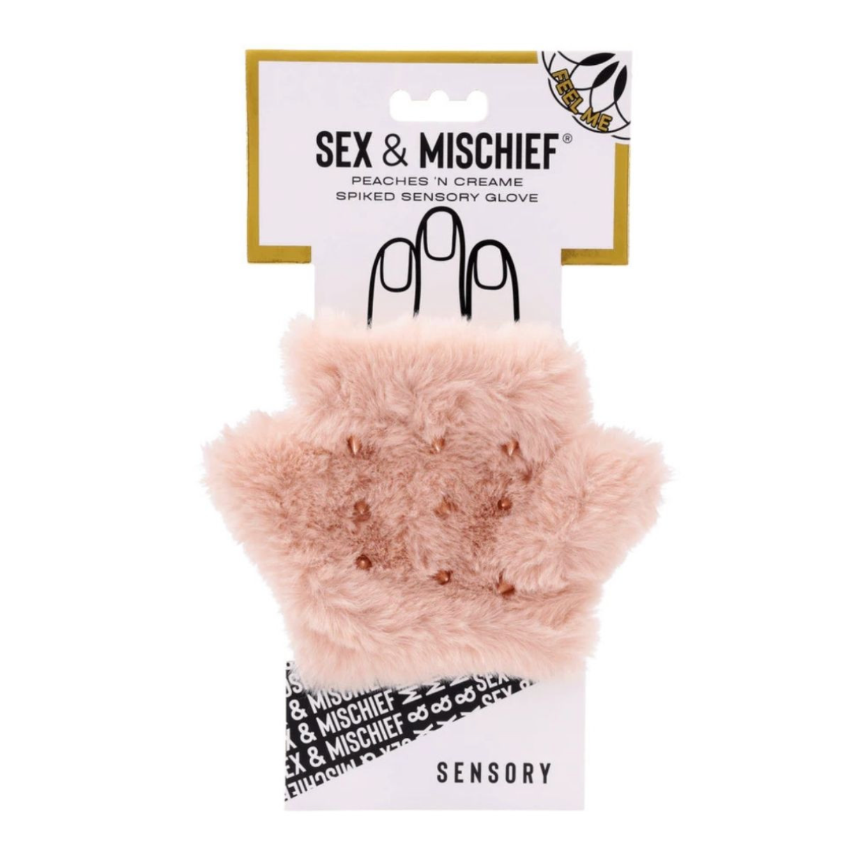 S&M - Peaches 'N Creame Spiked Sensory Glove