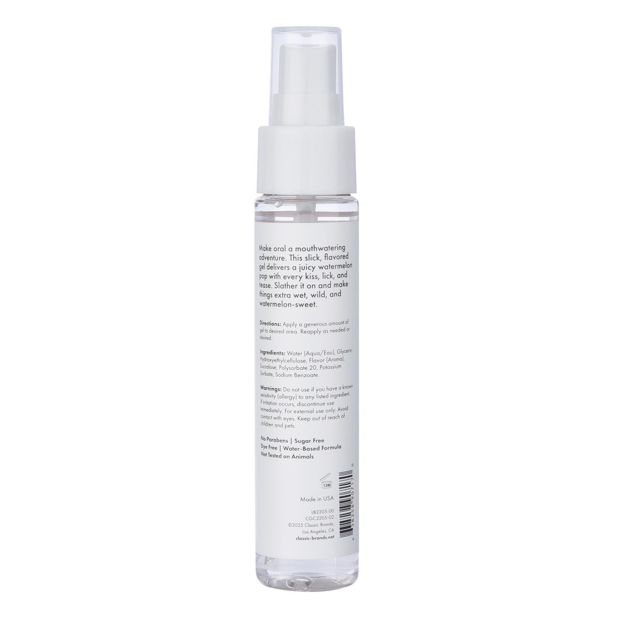 CG - Blow Me Gel Sexe Oral - Melon d'eau 2oz
