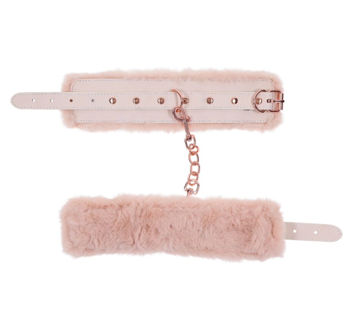 S&M - Peaches 'N Creame Fur Handcuffs