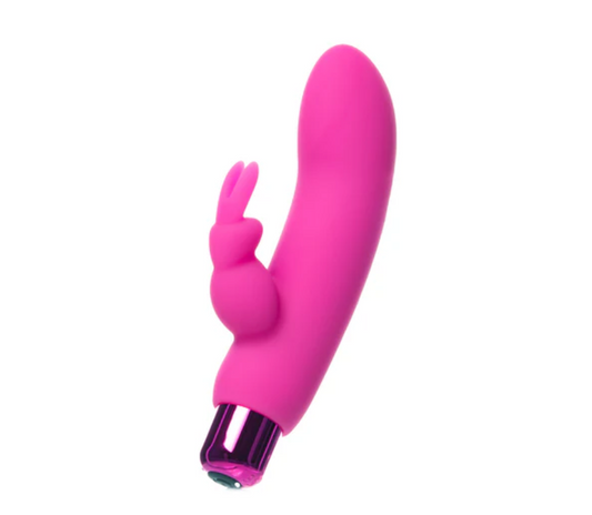 PowerBullet - Alice’s Bunny – Rechargeable Bullet with Removable Rabbit Sleeve – Pink