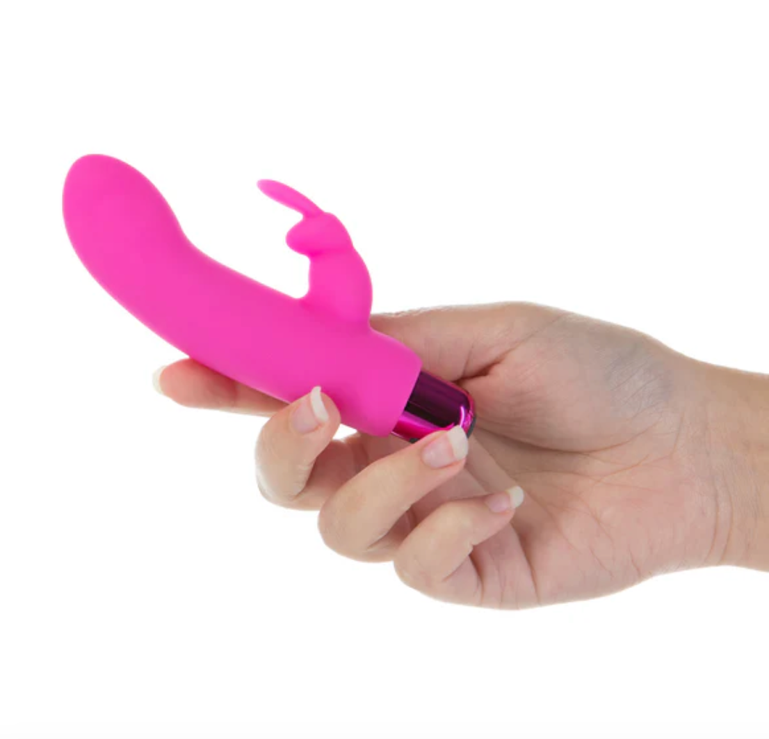 PowerBullet - Alice’s Bunny – Rechargeable Bullet with Removable Rabbit Sleeve – Pink