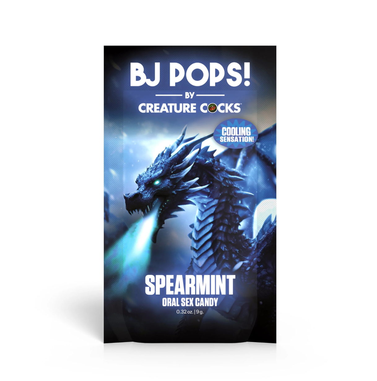 Creature Cock - BJ Pops! Cooling Oral Sex Candy - Spearmint